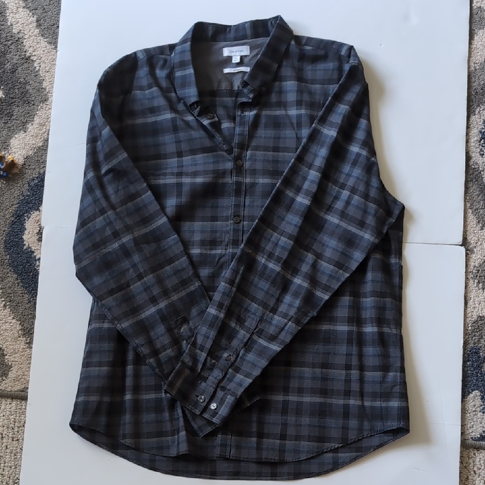 Calvin Klein Mens Button Down
